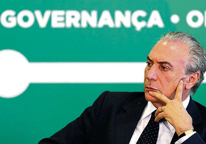 Michel Temer não estaria por trás da articulação dos colegas de partido. | Ueslei Marcelin/Reuters