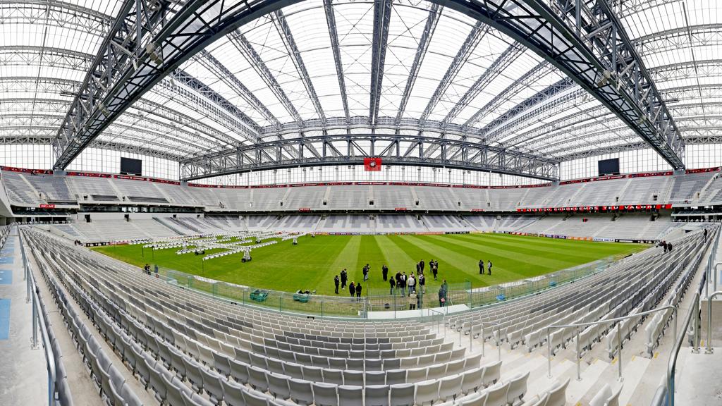 Arena da Baixada foi o principal ponto de discórdia entre São Paulo e Atlético na Libertadores de 2005. | Antônio More/Gazeta do Povo