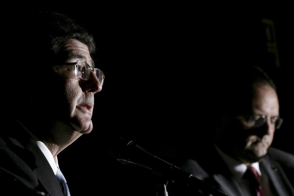 Os ministros Joaquim Levy e Nelson Barbosa articulam a aprovação das metas fiscais no Congresso | Uelsei Marcelino/Reuters