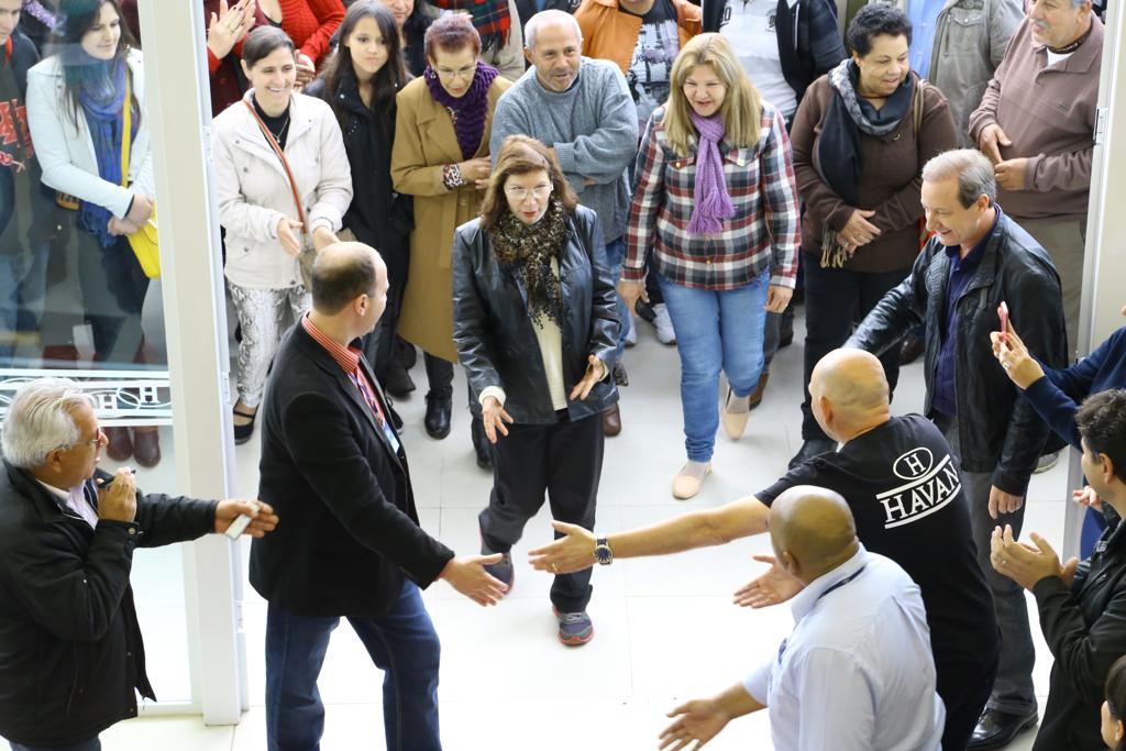Inauguração da Havan Pato Branco, em maio: reação contrária de funcionários e da população ao fechamento da loja foi decisiva na aprovação da lei. | Divulgação/ Prefeitura de Pato Branco