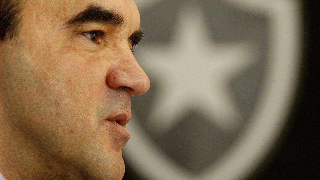 Ricardo Gomes: “Estou liberado para críticas. | Vitor Silva / SSPress