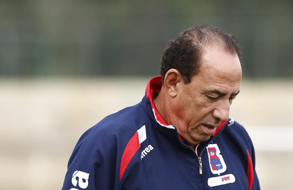 O técnico Nedo Xavier não resistiu à má campanha do Paraná na Segunda Divisão do Brasileiro. | Hugo Harada/Gazeta do Povo