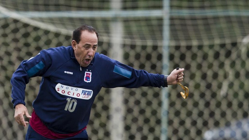Técnico Nedo Xavier permaneceu 68 dias no comando do Paraná. | Brunno Covello/Gazeta do Povo