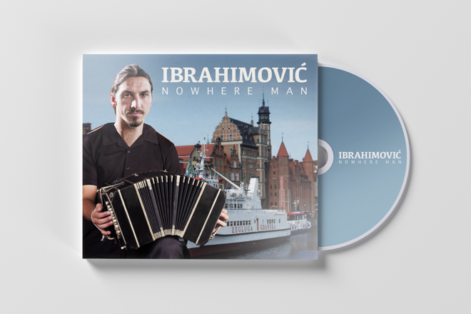 Agora, a sanfona está nas mãos de Ibrahimovic, no melhor estilo cigano. | Emílio Sansolini/