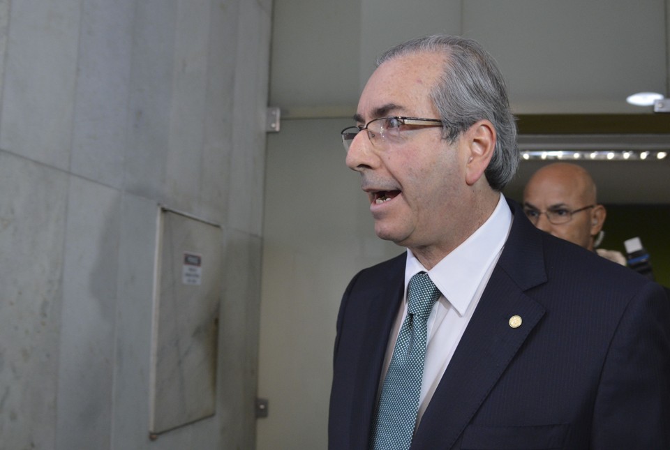 Eduardo Cunha, presidente da Câmara: guerra declarada ao governo federal. | Antonio Cruz/Agência Brasil