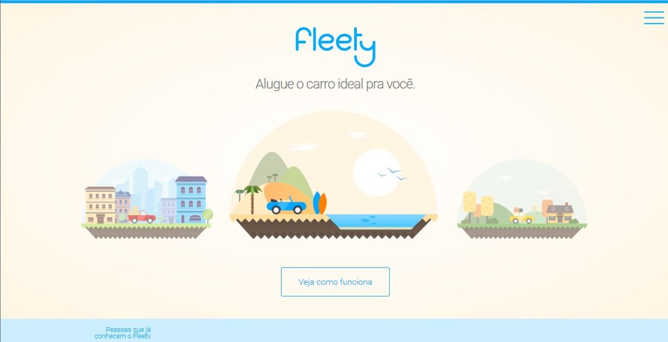 Empresa de car sharing de Curitiba vai iniciar as operações no Rio de Janeiro. | Reprodução/