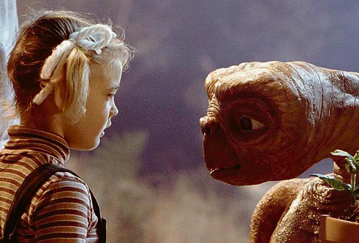 “E.T”, de Spielberg, está na programação. | Divulgação