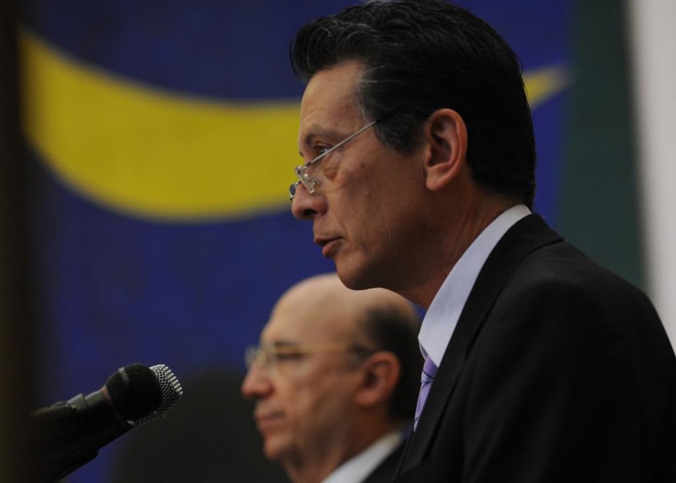 “O progresso até agora no combate à inflação precisa ser equilibrado diante de riscos mais recentes que ameaçam nosso objetivo central”, disse Luiz Awazu em discurso feito no Rio de Janeiro | Antonio Cruz/Agencia Brasil