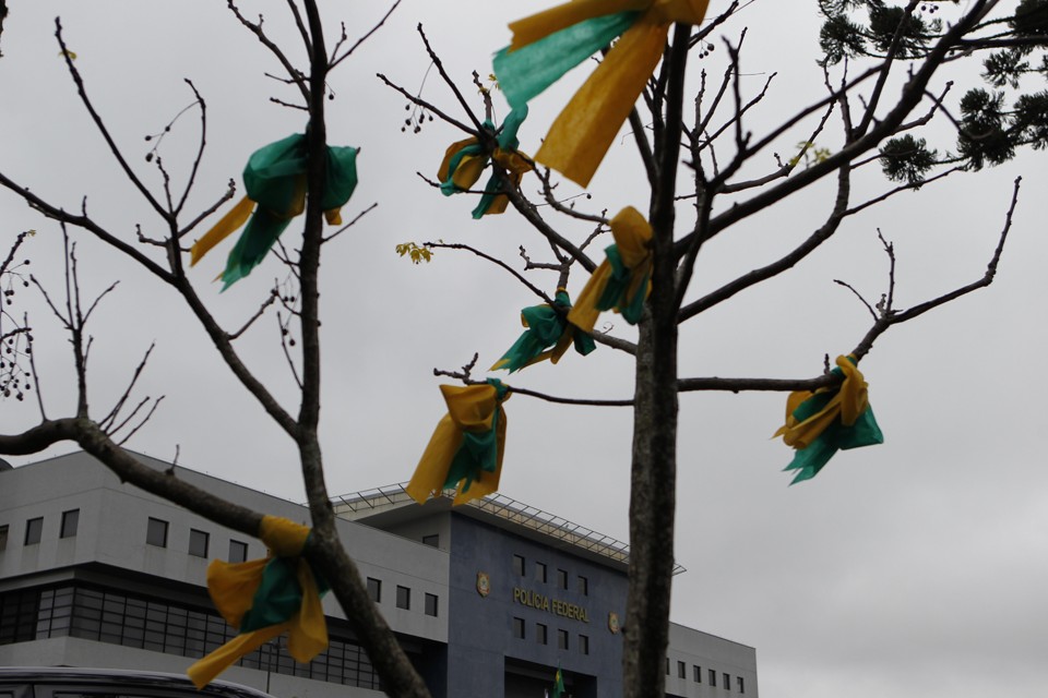 Sede da PF em Curitiba: executivos serão transferidos para o Complexo Médico Penal. | Jonathan Campos/Gazeta do Povo