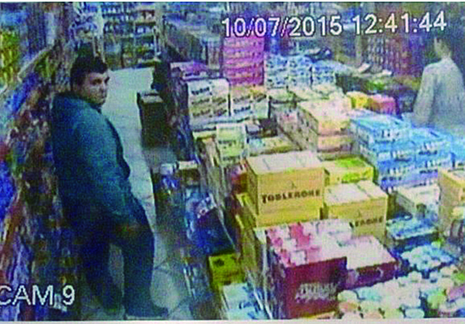 Polícia usa imagens do circuito interno para identificar o suspeito. | Polícia Civil/Divulgação