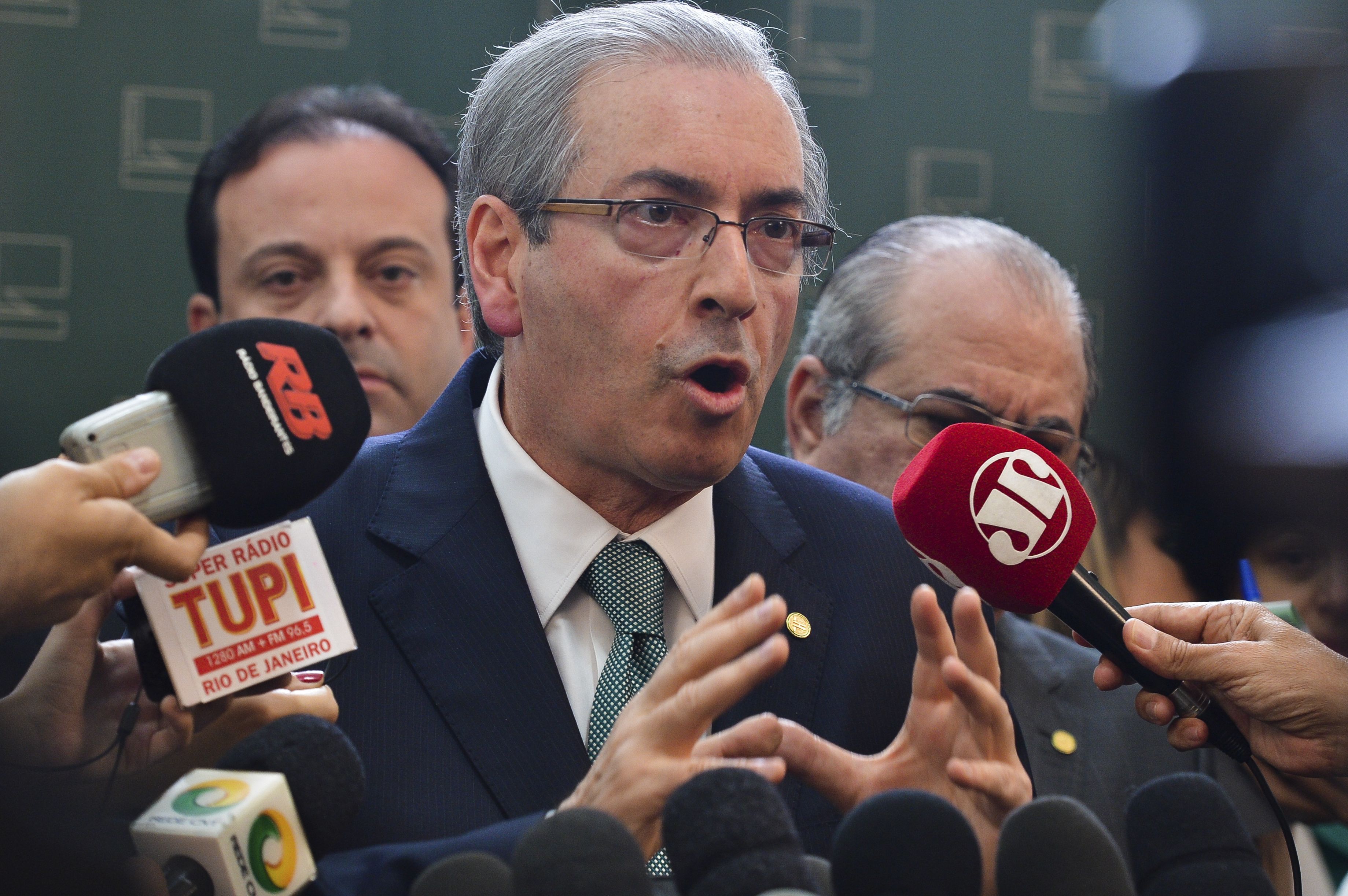 Eduardo Cunha adotou um discurso mais ameno em relação ao Planalto. | Antonio Cruz/ Agência Brasil