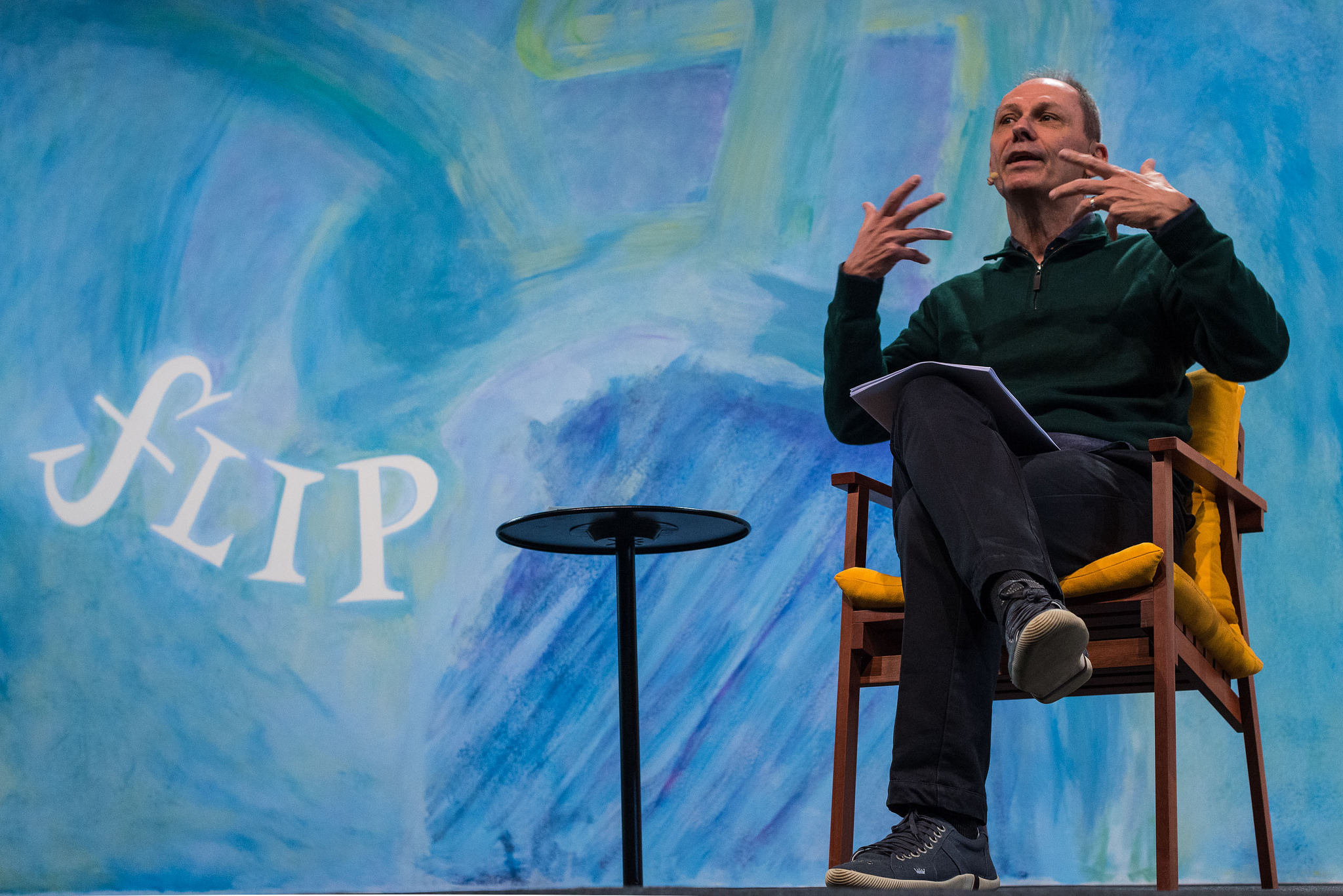 José Miguel Wisnik na conferência de encerramento da Flip | Walter Craveiro/Divulgação