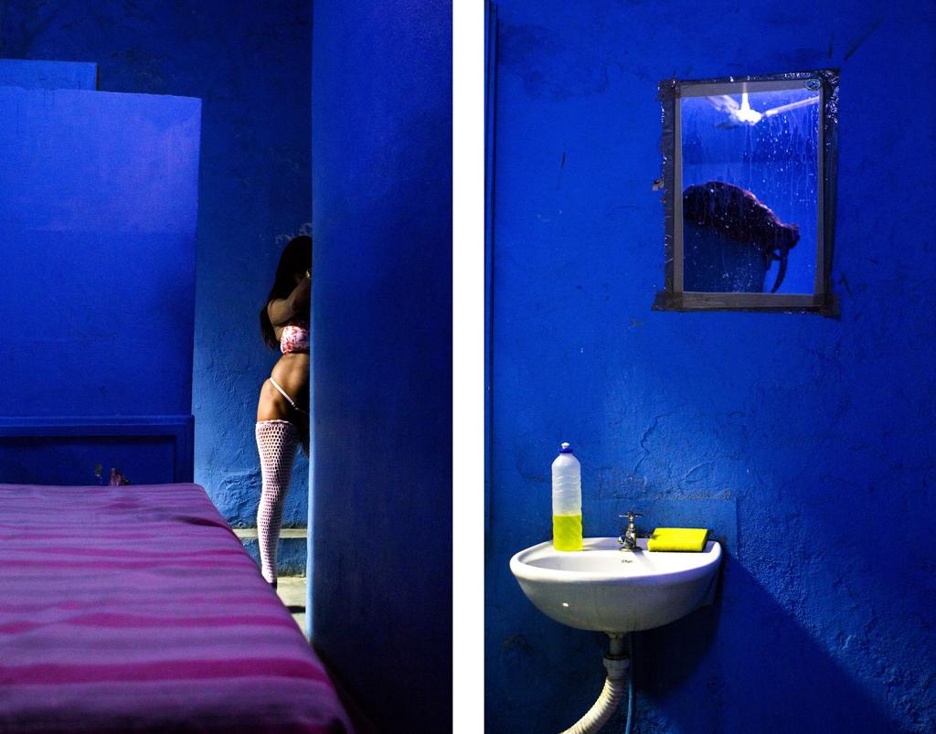 Mostra de fotos em dípticos e trípticos retrata o cotidiano e o ambiente de trabalho das mulheres. | Laura de Avelar Fonseca/Divulgação