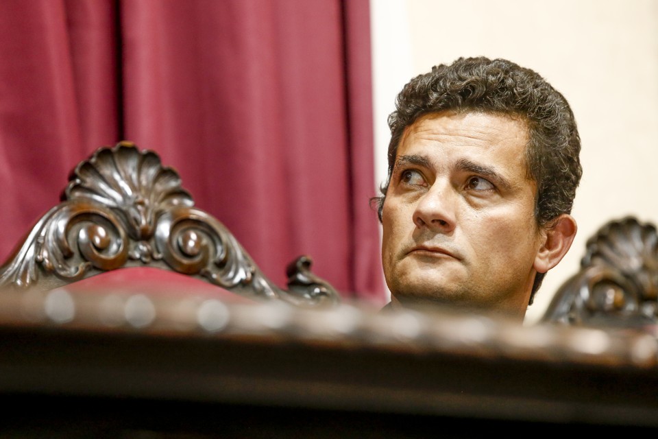 Sergio Moro, juiz responsável pela Lava Jato: “Não se pode jogar uma pedra em todo cão que ladra” . | Hugo Harada/Gazeta do Povo