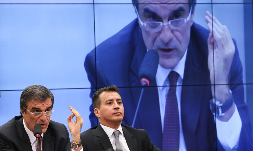 José Eduardo Cardozo (de óculos), ministro da Justiça, está entre os nomes citados por Marcelo Odebrecht. | Lula Marques/ Agência PT
