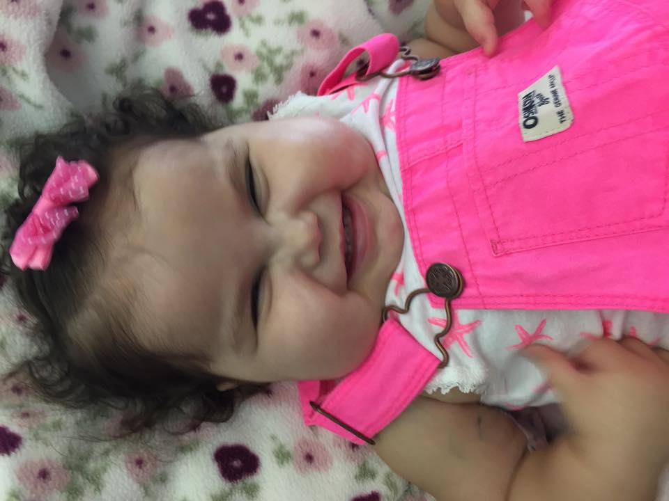 Sofia teve substituídos estômago, fígado, pâncreas, intestino delgado e intestino grosso. Agora, ela vai poder se recuperar em casa. | Reprodução/Facebook