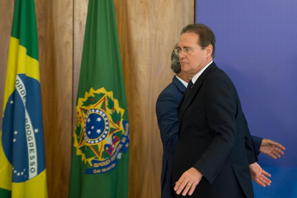 Renan Calheiros, presidente do Senado. | Marcelo Camargo/Agência Brasil