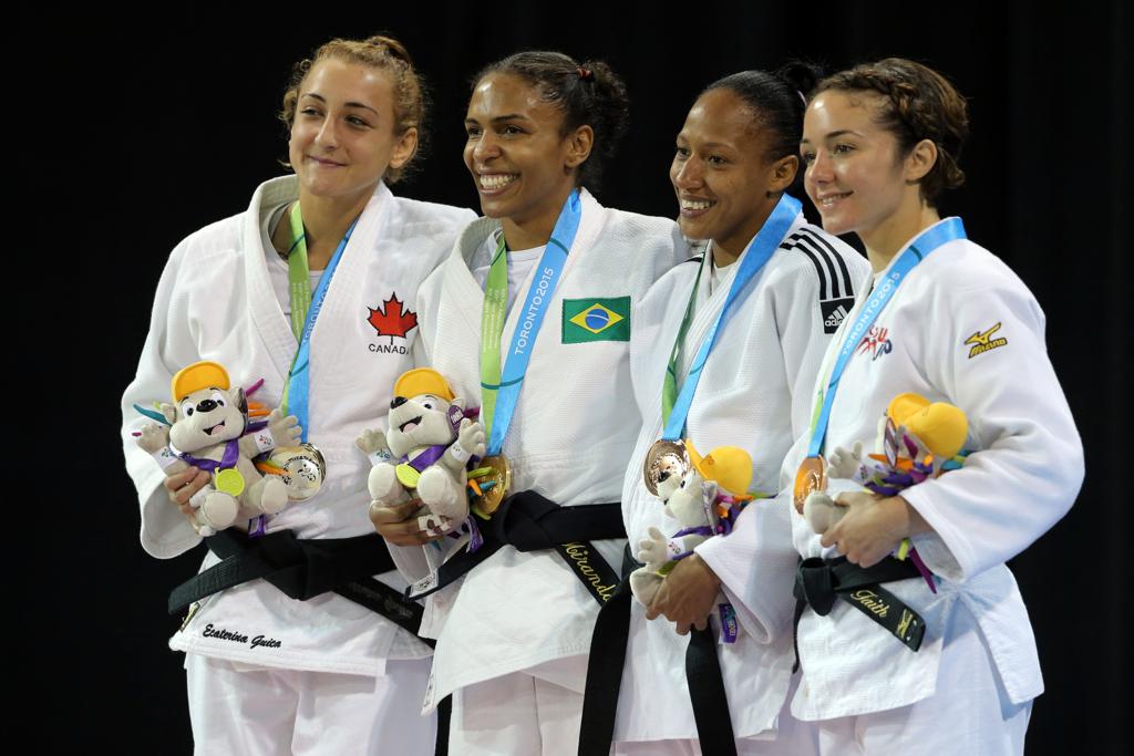 Primeira medalha de ouro brasileira no Pan veio do judô. | Matt Detrich/USA Today Sports