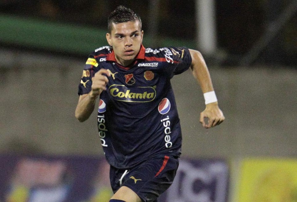 Daniel Hernández fechou com o Atlético. Ele estava no Once Caldas, da Colômbia. | Divulgação/Once Caldas
