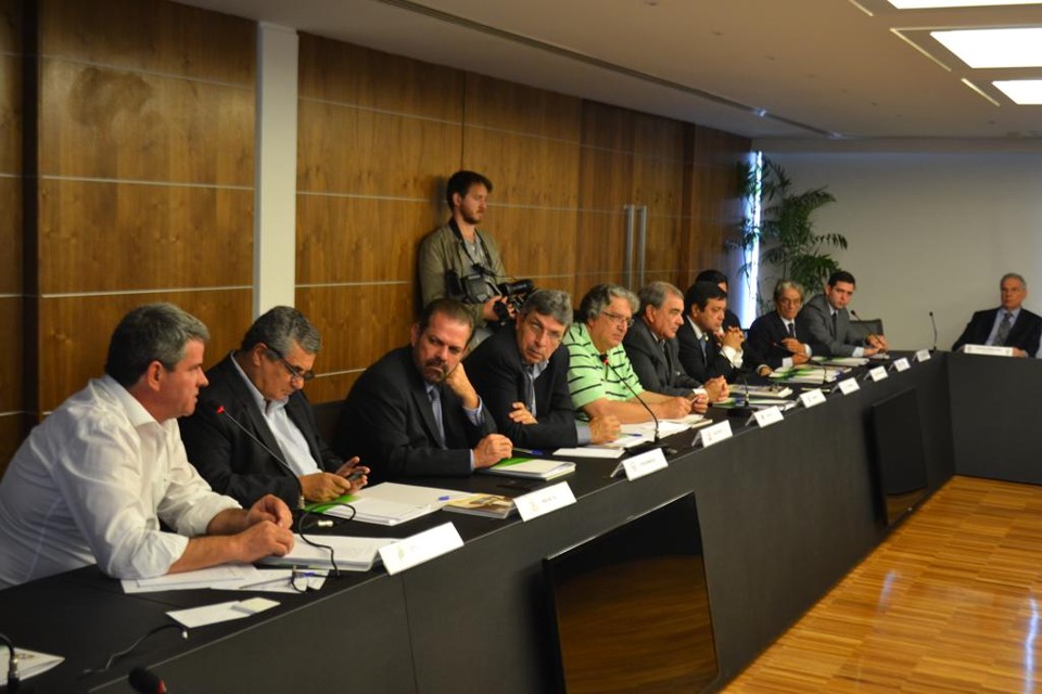 Reunião entre a CBF e clubes da Série B ocorreu na última terça-feira (28). | Divulgação/CBF