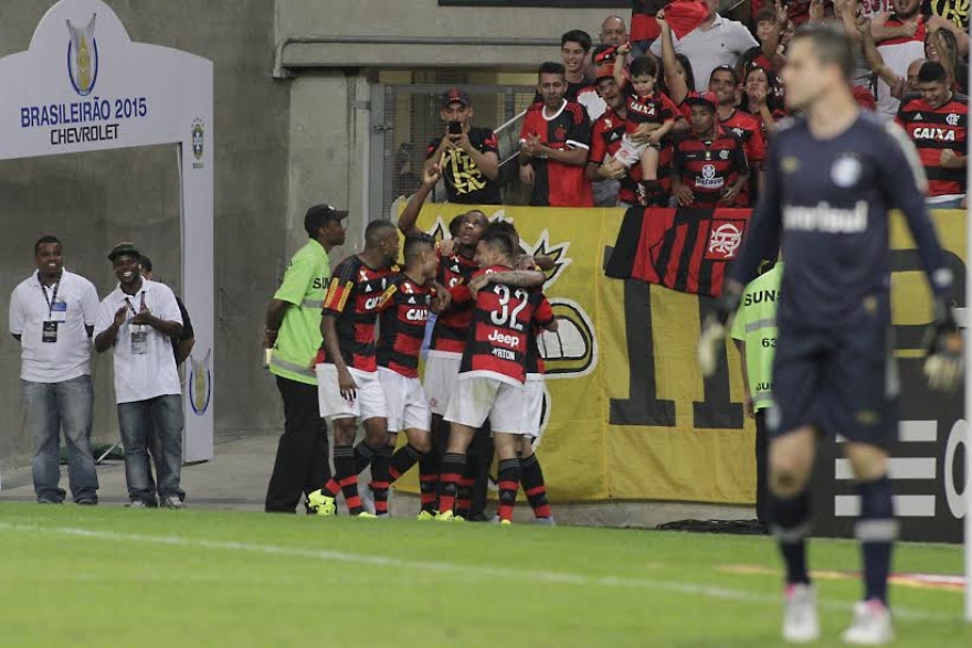 O gol da vitória veio aos 40 minutos do primeiro tempo | Divulgação/Flamengo
