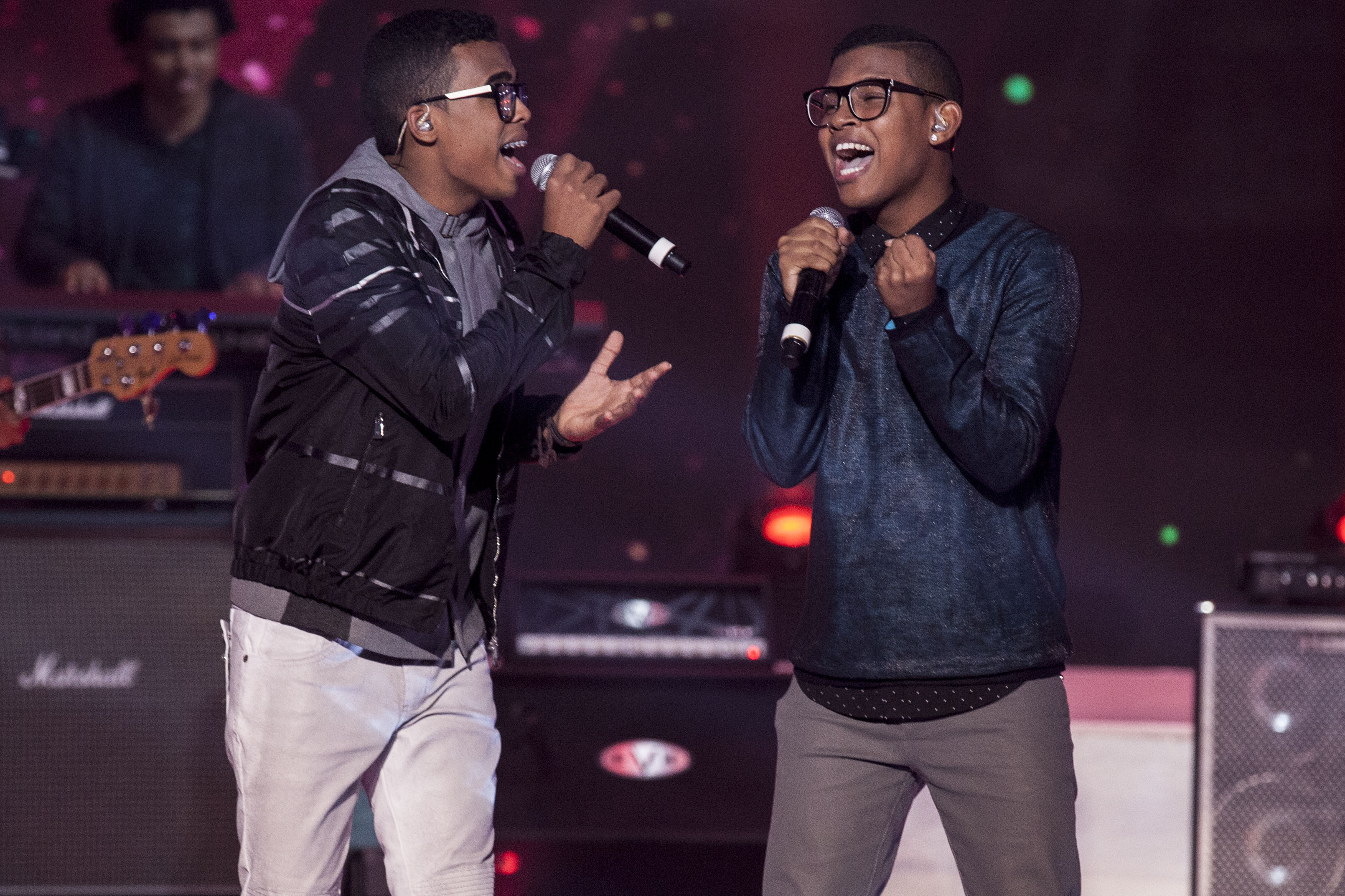 Lucas e Orelha, vencedores da segunda edição do Superstar | Pedro Curi/Globo