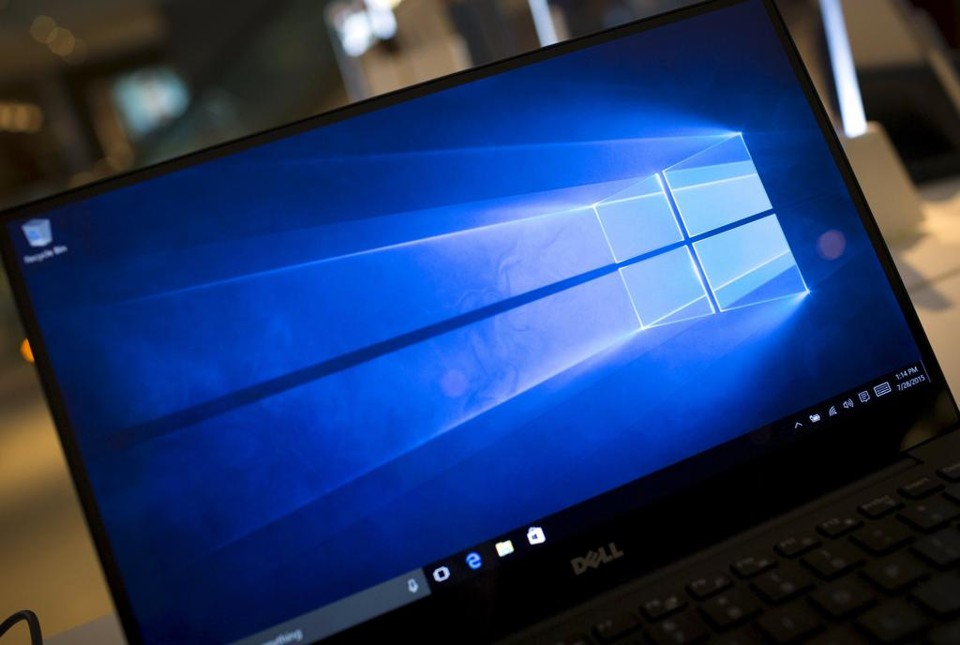 Computador roda uma demonstração do Windows 10: novas funcionalidades, mas com visual “familiar” | Mike Segar/Reuters