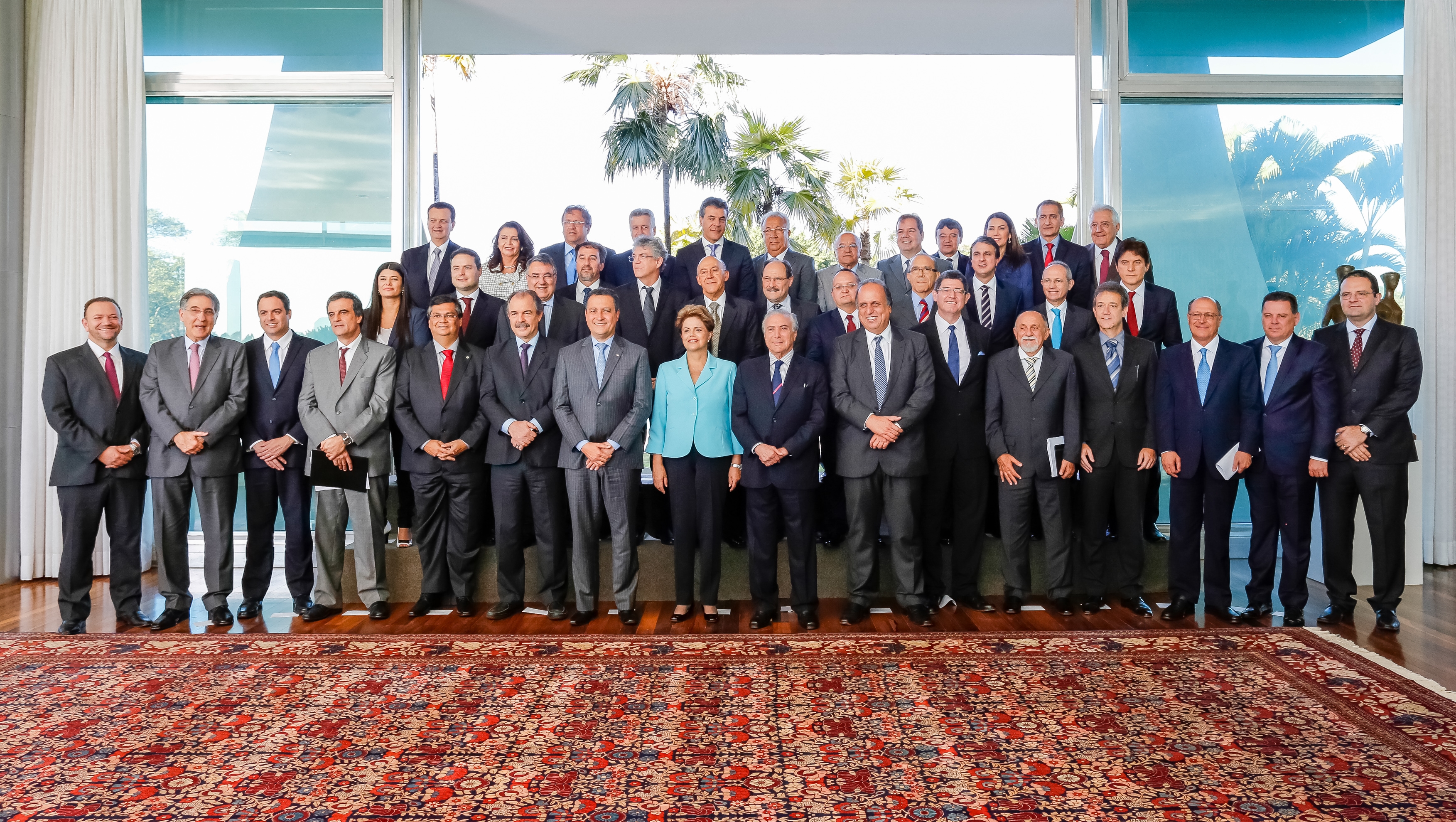 Os governadores manifestaram preocupação com a falta de espaço fiscal para projetos estaduais, ou seja, com a descontinuidade dos investimentos, e com a proposta de reforma do ICMS | Ichiro Guerra/