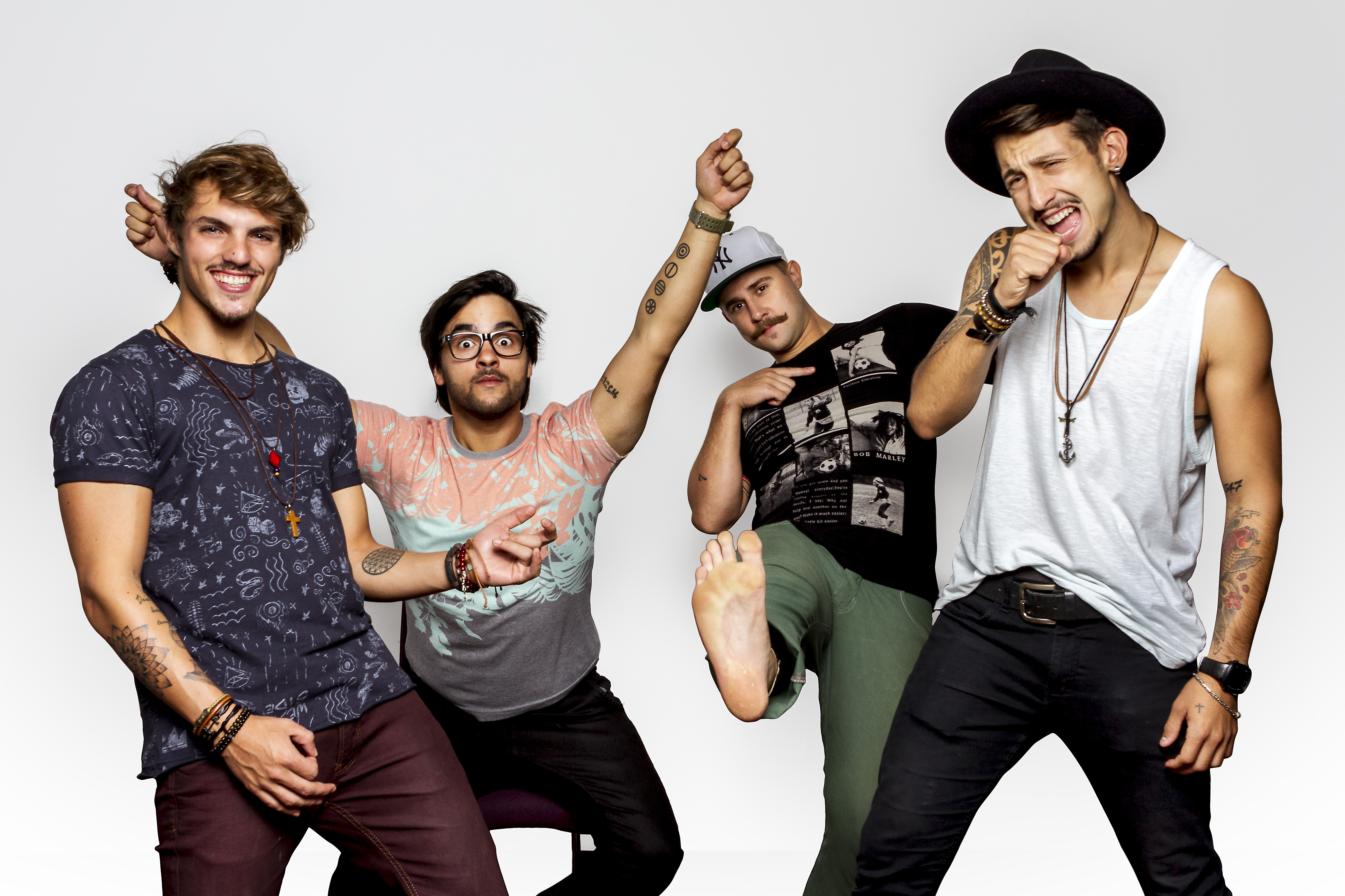 Banda Leash participou do SuperStar | Bruno Vaz/Divulgação