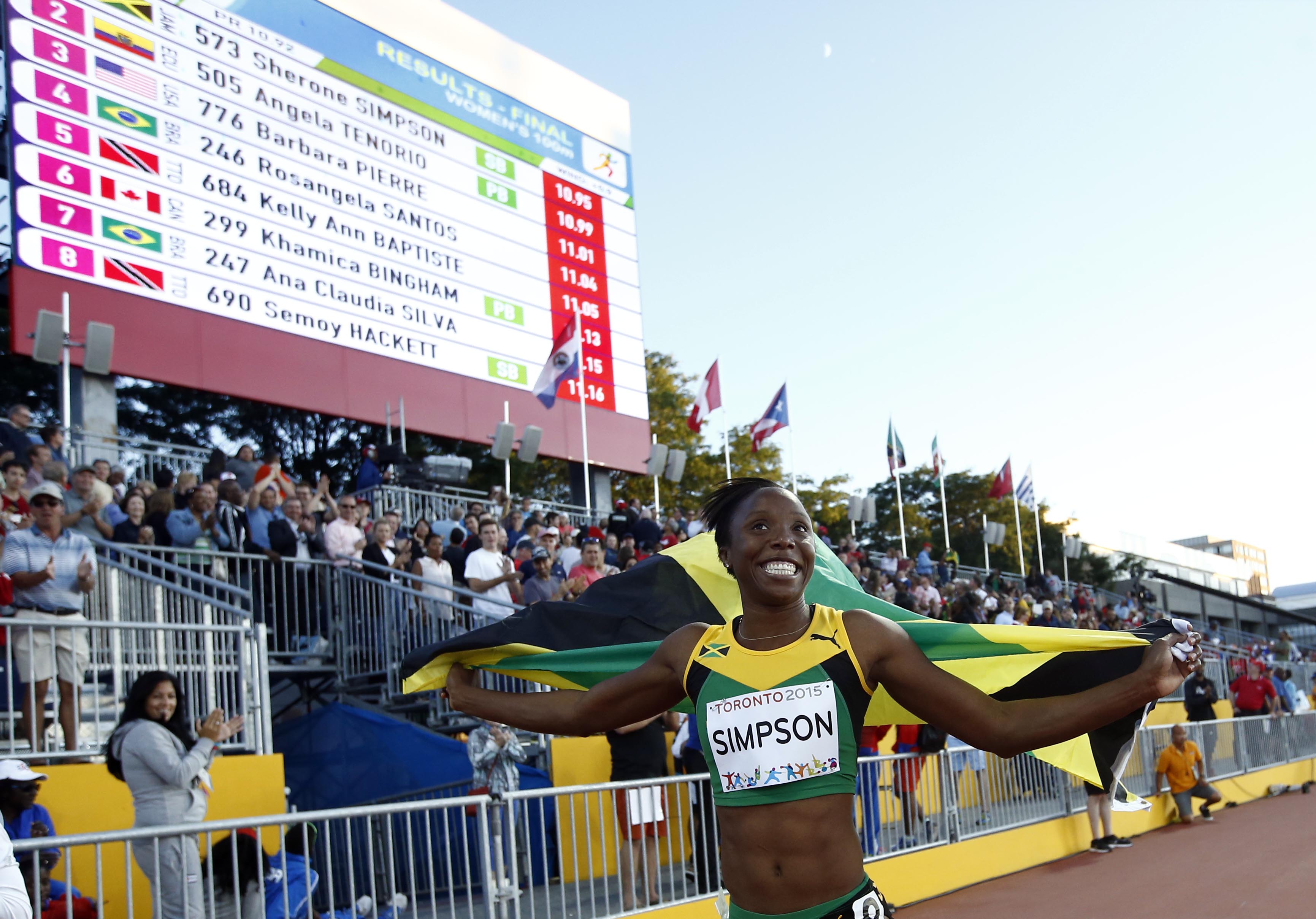 Sherome comemorou avitória como se o ouro fosse olímpico | Rob Schumacher/USA Today Sports