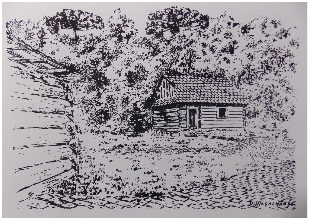 O Bosque do Papa foi inspiração para obra de artista plástico.