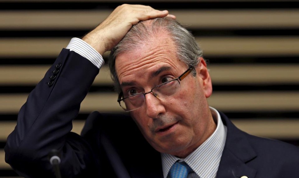 Eduardo Cunha fará pronunciamento na noite desta sexta-feira (17), após oficializar rompimento com o governo | PAULO WHITAKER/REUTERS