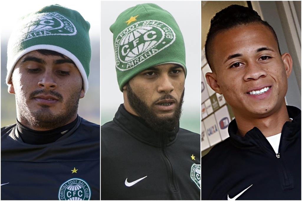 Rafhael Lucas, Henrique e Rodrigo Ramos tiveram contrato estendido. | /Gazeta do Povo