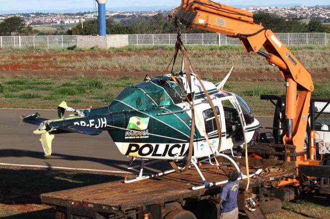 Acidente será investigado pelo Cenipa. | Gilberto Abelha/Jornal de Londrina