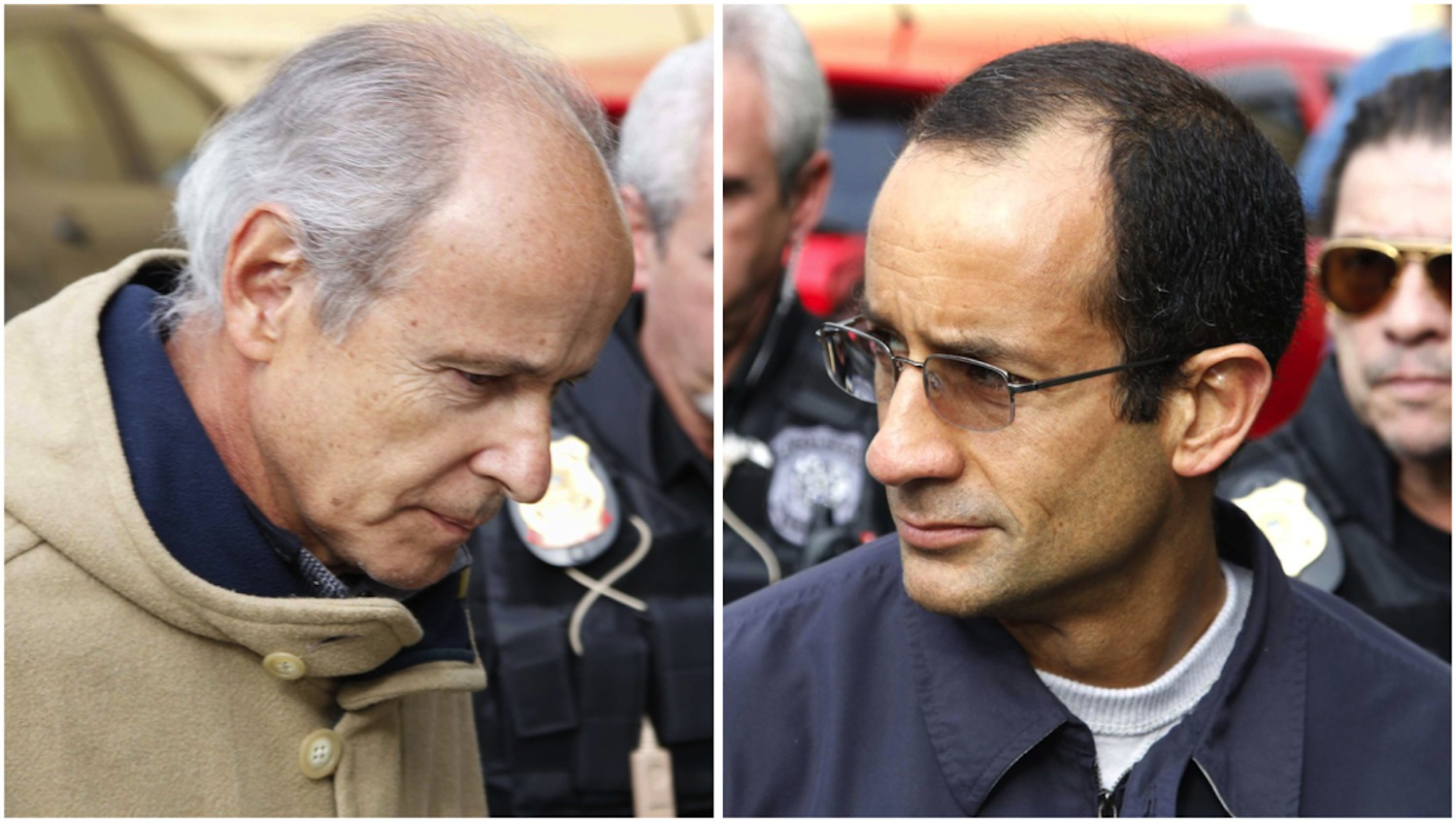 Otávio Azevedo (Andrade Gutierrez) e Marcelo Odebrecht (Noberto Odebrecht) foram denunciados pelo Ministério Público | /