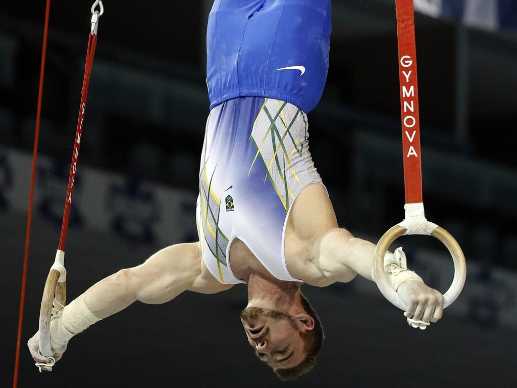 Desempenho de Arthur Zanetti garantiu medalha ao Brasil. | Javier Etxezarreta/EFE