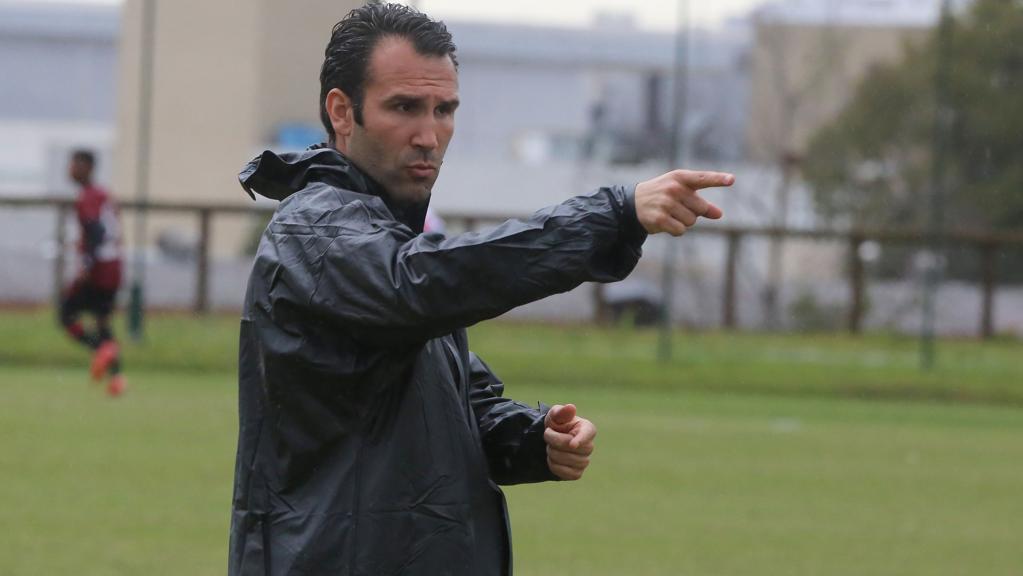 O português Sérgio Vieira vai dirigir o “Clube Atlético Guaratinguetá” na Série C: mudança de time sem sair do CT do Caju. | Pedro Serapio/Gazeta bdo Povo