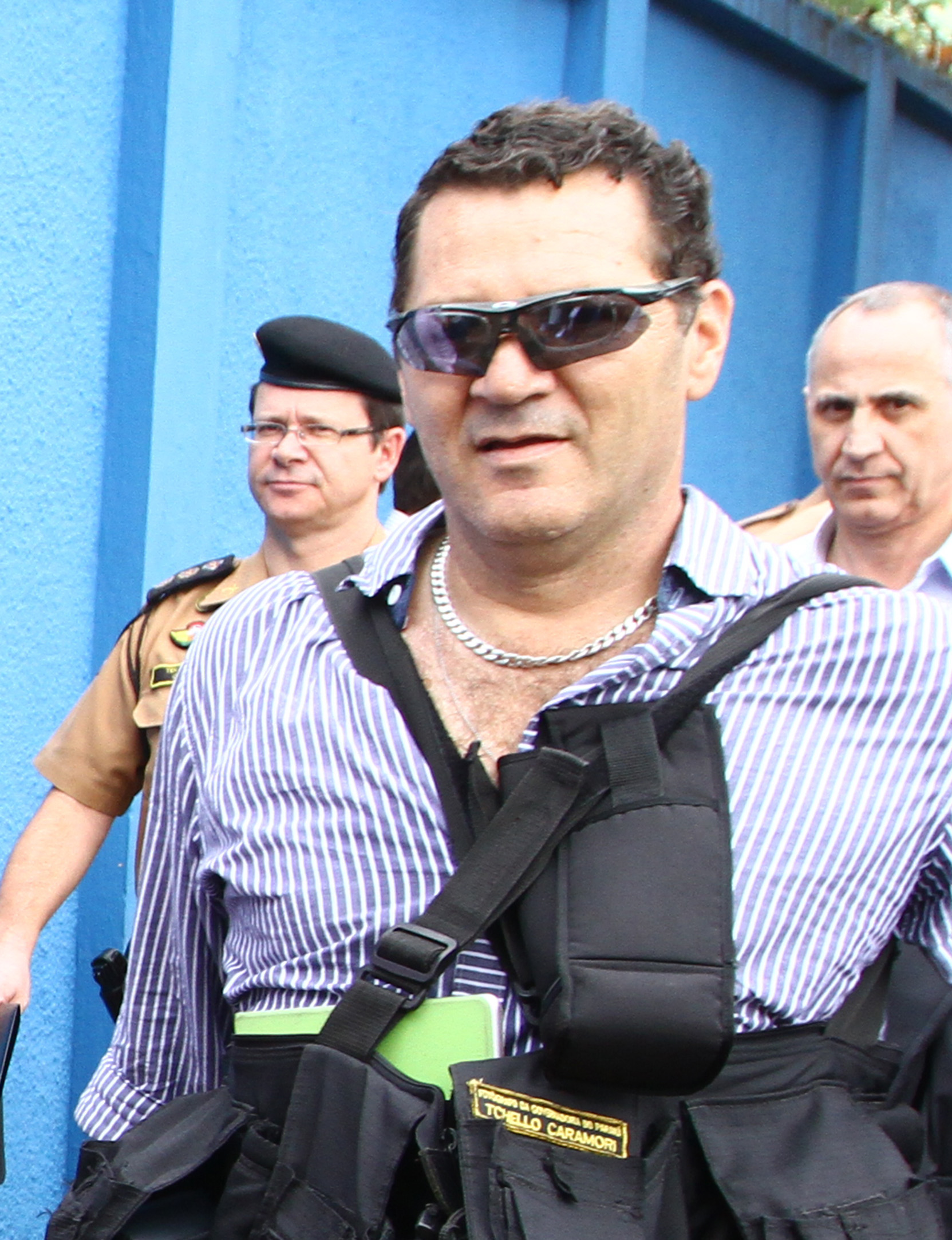 Caramori: ex-assessor da Casa Civil mudou a tatuagem de “100% Beto Richa” para “100% família”. | Gilberto Abelha/Jornal de Londrina