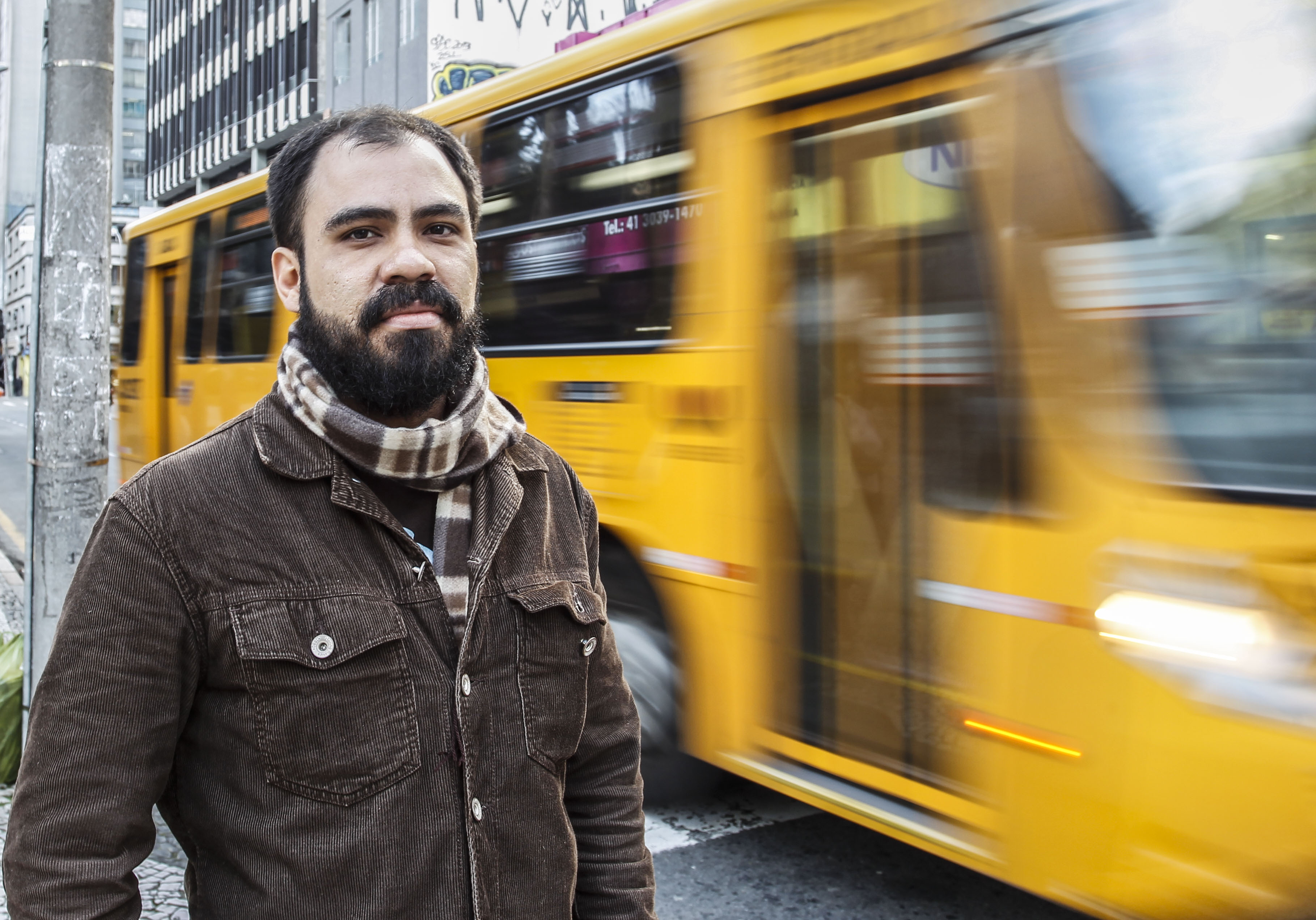 “Não queria contar nada de maneira óbvia”, diz Robson Vilalba. | Daniel Castellano/Gazeta do Povo