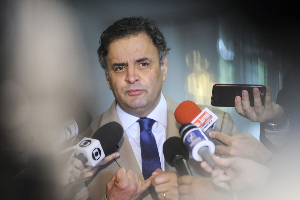 Se eleições fossem hoje, Aécio Neves (PSDB) venceria no Paraná O tucano Aécio Neves segue como o candidato preferido dos paranaenses. | Pedro França/Agência Senado