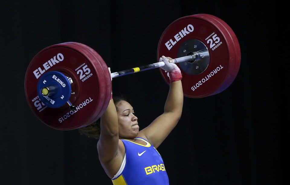 Depois de Bruna Piloto ganhar o bronze na categoria 63kg, Jaqueline Ferreira garantiu também o bronze na até 75kg | Washington Alves/Exemplus/COB