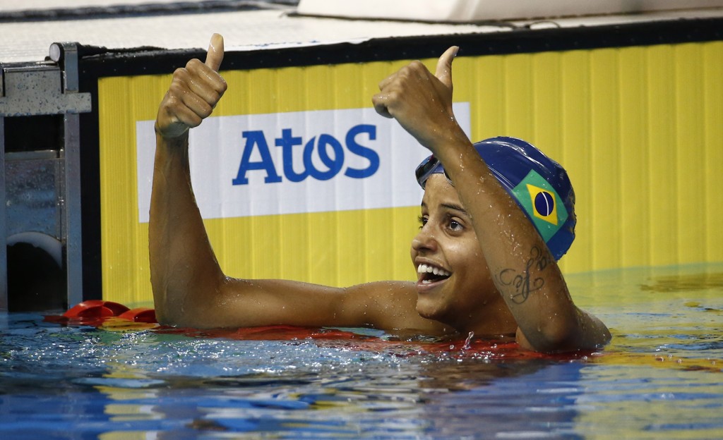 Ela ainda pode ir ao pódio nos 50m livre
