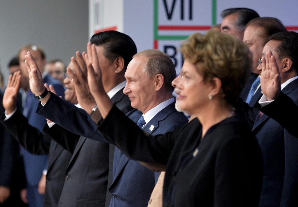 O documento foi firmado durante a 7ª reunião de cúpula do Brics, na cidade russa de Ufa | EFE