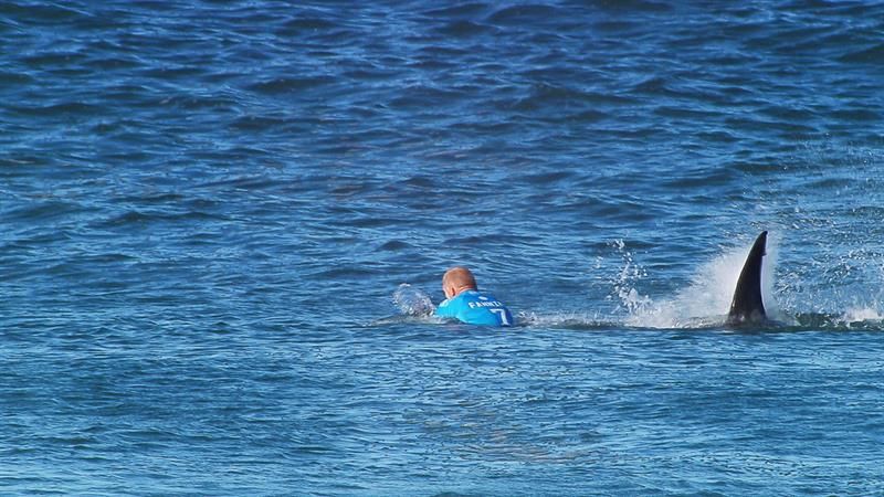 Mick Fanning sofreu ataque de tubarão em Jeffreys Bay. | EFE/