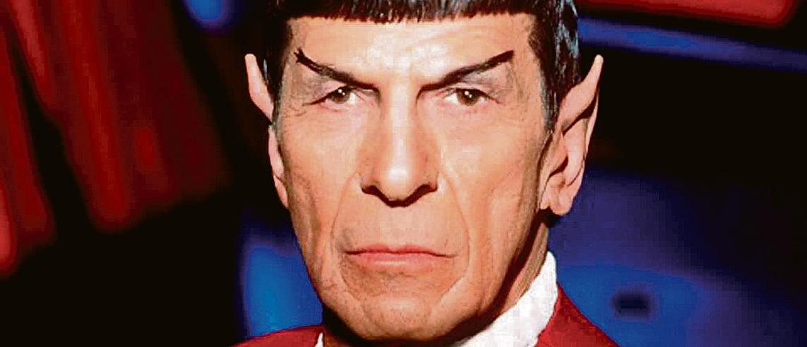 Eternizado no papel de Spock, o ator Leonard Nimoy morreu em fevereiro deste anos, aos 83. | Divulgação