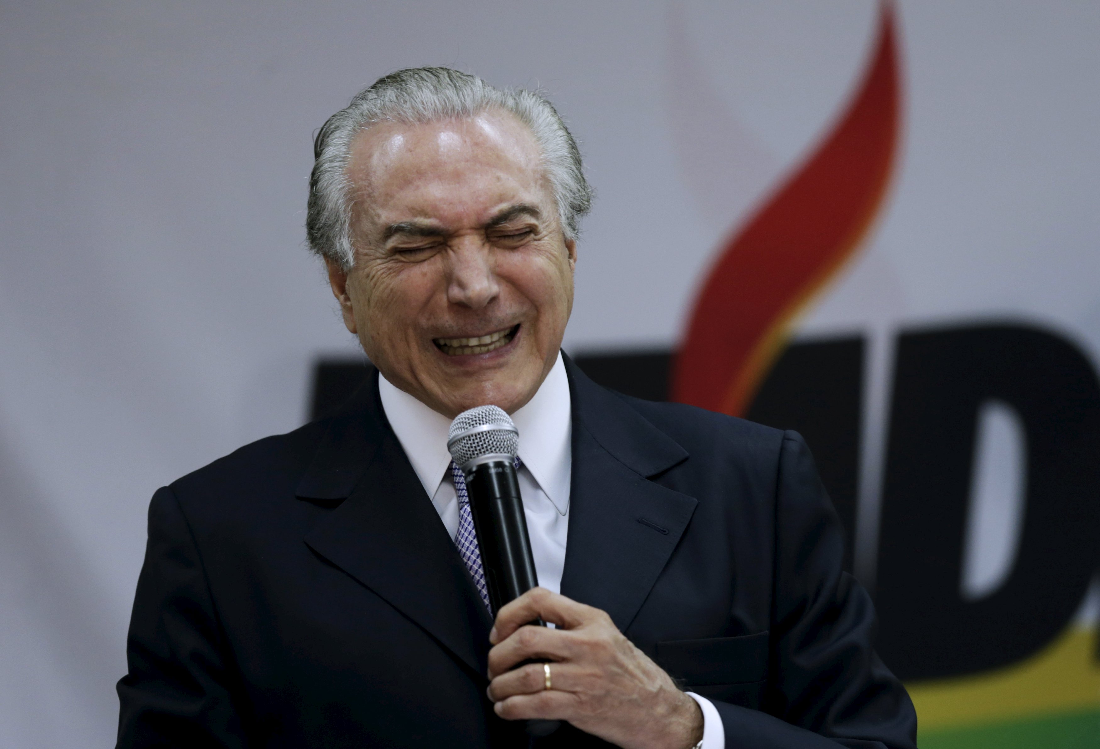 Michel Temer descartou a possibilidade de deixar a articulação política neste momento. | Ueslei Marcelino/Reuters