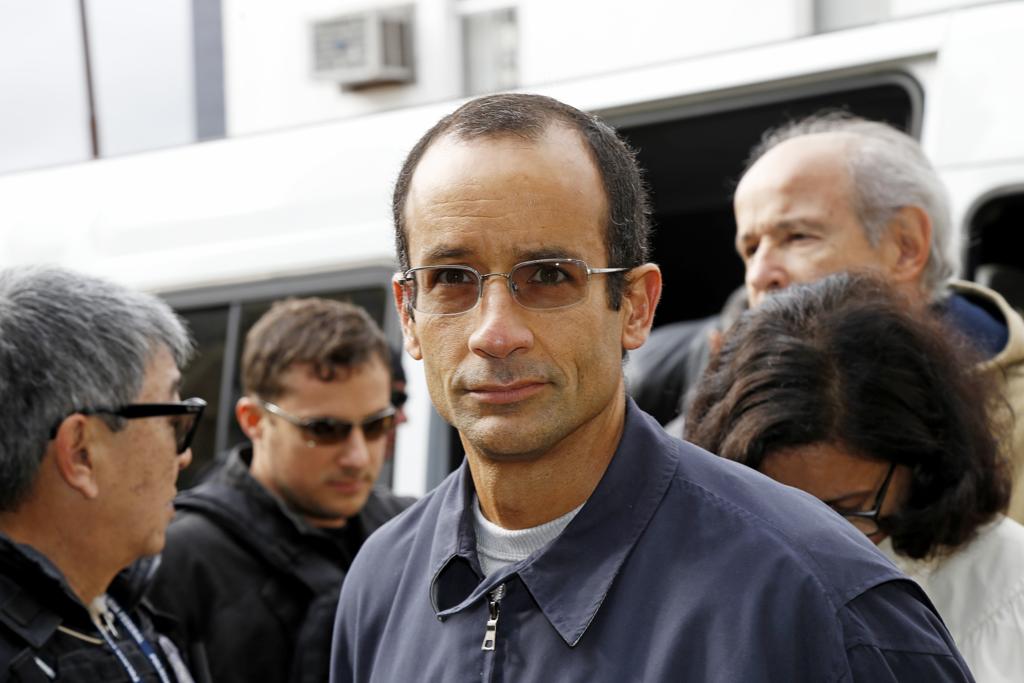 Marcelo Odebrecht  e outros três executivos da empresa são acusados de   envolvimento no escândalo  da Lava Jato. | Antônio More/Gazeta do Povo