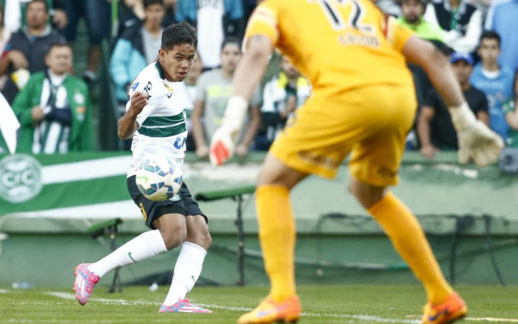 Evandro veio do Grêmio Prudente para o Coxa ainda em formação | Hugo Harada/Gazeta do Povo