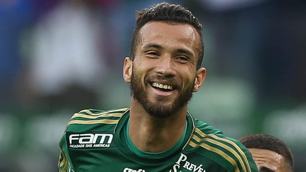 Leandro Pereira foi o responsável pelo gol da vitória do Palmeiras | Cesar Greco / Fotoarena
