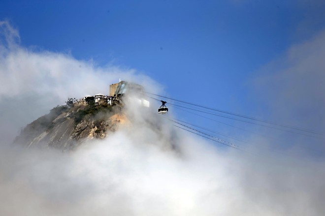 1 Bondinho no Pão de Açúcar, um dos principais pontos turísticos do Rio. | Albari Rosa/Gazeta do Povo